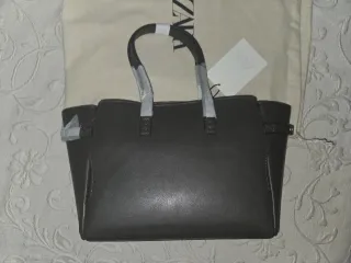 Bolso Zara Gris