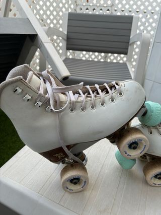 Patines artísticos blancos talla 245