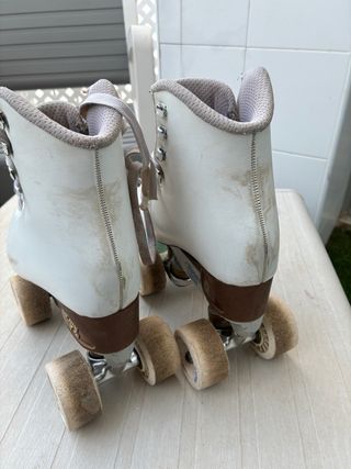 Patines artísticos blancos talla 245