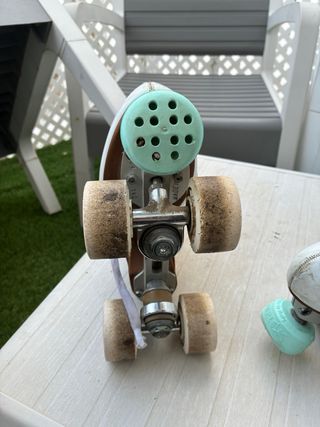 Patines artísticos blancos talla 245