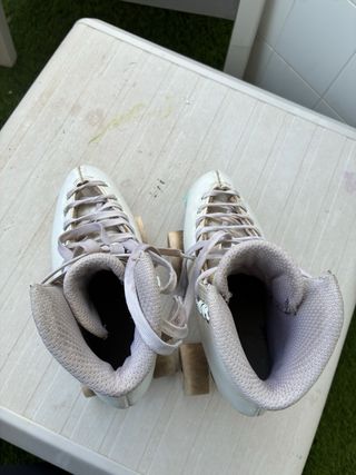 Patines artísticos blancos talla 245