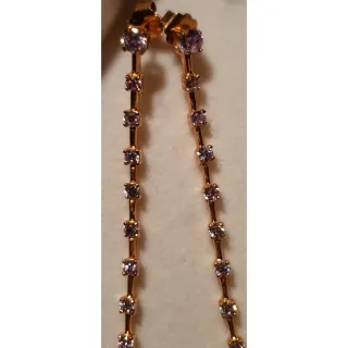 Orecchini argento 925 e zirconi, nuovi di negozio