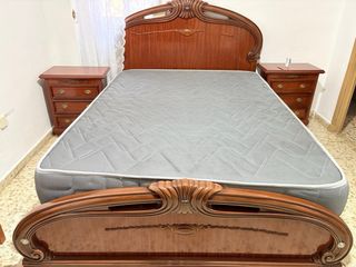 Letto 1.35 con 2 comodini e materasso