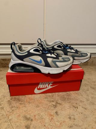 Nike Air Max 200 Azul y Blanco