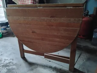 Mesa extensible pino plegable