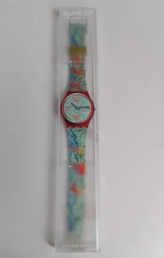 Swatch "Alphorn" sigla GR120 anno 1994 + cinturino