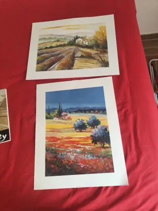 Láminas Impresionismo Sisley. Museo Prado. Otros