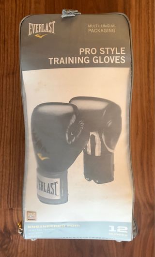 Guantes Boxeo Everlast Pro Style 12 oz