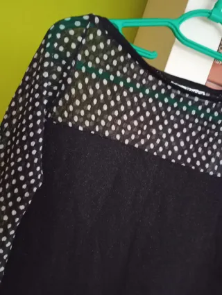 Blusa Via Bocca Gloria Lovera lunares