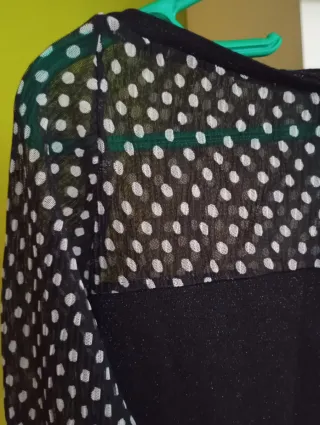 Blusa Via Bocca Gloria Lovera lunares