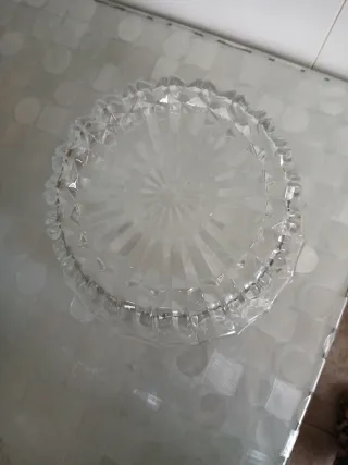 Juego cristal: cuenco grande y 6 pequeños