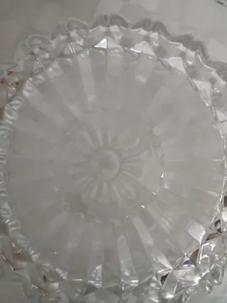 Juego cristal: cuenco grande y 6 pequeños