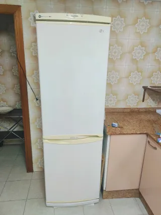 Nevera LG blanca