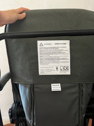 Trona/Mecedora Bebé Prenatal Gris