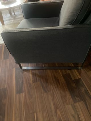 Sillón Imea Gris Tela. 77x 80 fondo y 80 de alto.