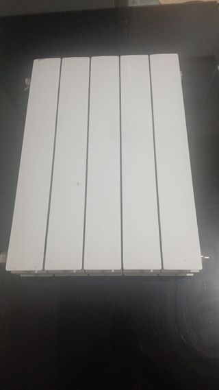 Radiador aluminio 5 elementos blanco