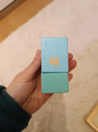 Juego sensorial de madera