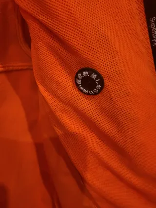 Giubbotto da escursionismo Superdry donna nero/arancio