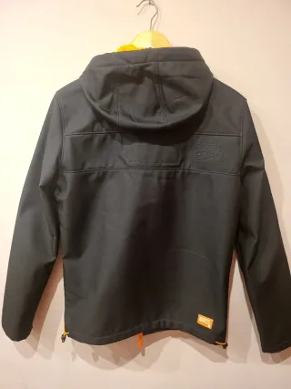 Giubbotto da escursionismo Superdry donna nero/arancio