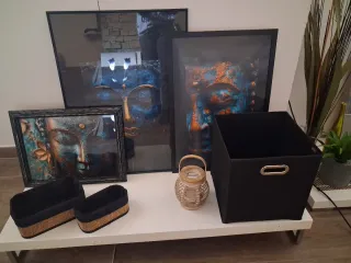 3 Cuadros Decorativos Buda