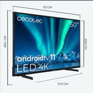 Smart TV Nueva 50” + soporte