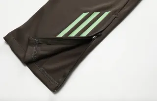 Chándal Real Madrid Adidas Marrón y Verde