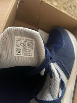 Zapatillas Adidas Azul y Gris