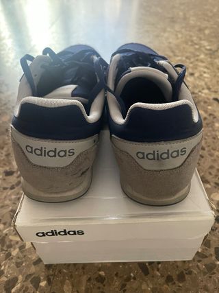 Zapatillas Adidas Azul y Gris
