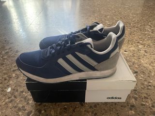 Zapatillas Adidas Azul y Gris