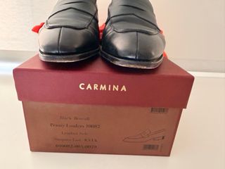 Mocasines Carmina de Piel Negra