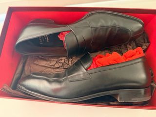 Mocasines Carmina de Piel Negra