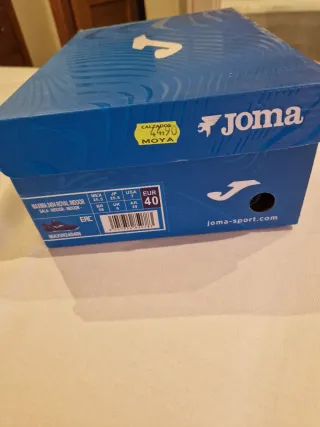Zapatillas Fútbol Sala Joma Azul y Negro