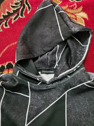 Felpa con cappuccio uomo