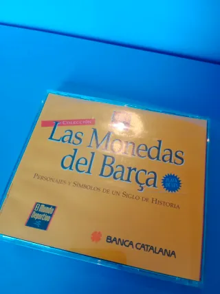 Colección Monedas FC Barcelona Plata