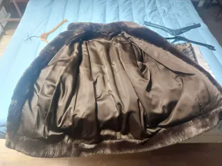 Pelliccia donna marrone