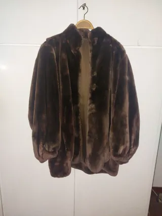 Pelliccia donna marrone
