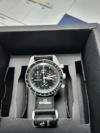 Omega X Swatch mission to the moon reloj original