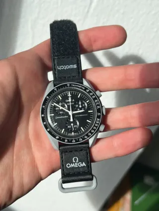 Omega X Swatch mission to the moon reloj original