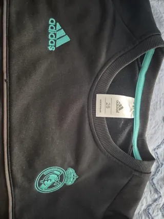 Sudadera Real Madrid niño Adidas Talla S