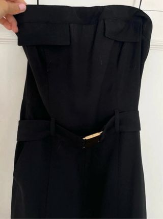 Macacão Zara com cinto