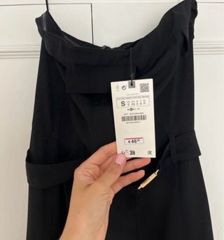 Macacão Zara com cinto