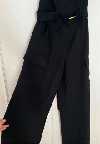 Macacão Zara com cinto