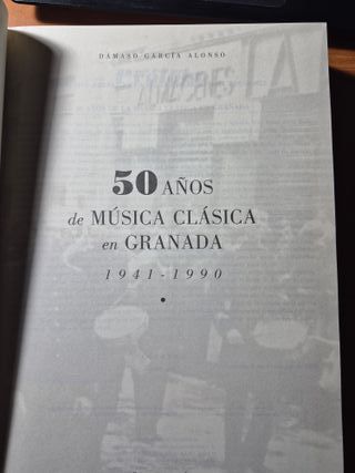 50 Años de Música Clásica en Granada