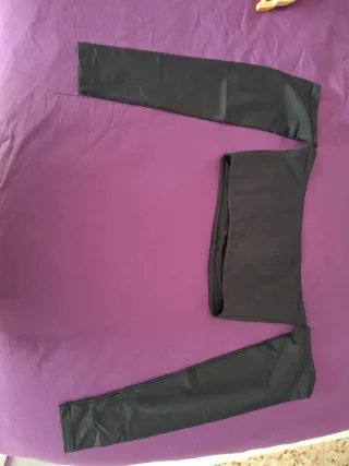 Top negro manga larga sin ombros