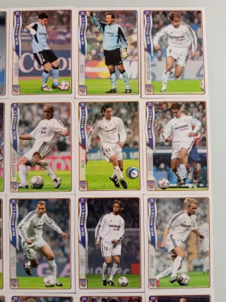 REAL MADRID C.F - MUNDICROMO FICHAS LIGA 2005