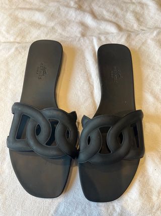 Sandalias Negras Talla 38