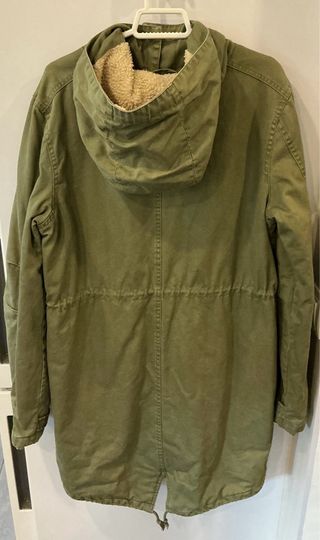 Parka Element con capucha color verde oliva