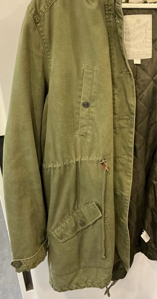 Parka Element con capucha color verde oliva