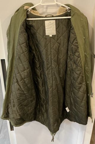Parka Element con capucha color verde oliva