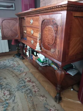 Aparador antiguo madera principios siglo XX